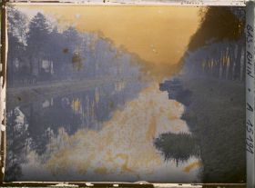 Image représentant France Alsace, Strasbourg, Le Canal du Rhône au Rhin près de la porte de la Robertsau
