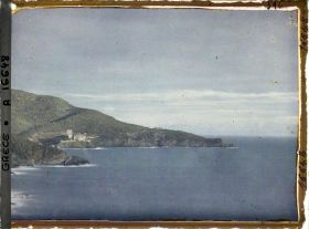 Image représentant Turquie, Mont Athos, Panorama sur Pantokrator, au fond, on aperçoit l'île de Thasos