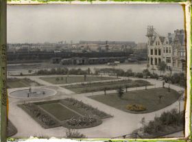 Image représentant Belgique, Ypres, Vue Générale de la Place de la Gare
