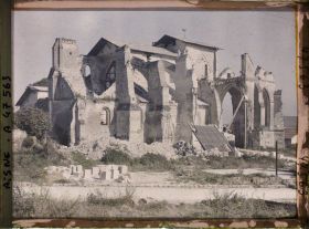 Image représentant France, Amblény, Ruines de l'Eglise, Sud