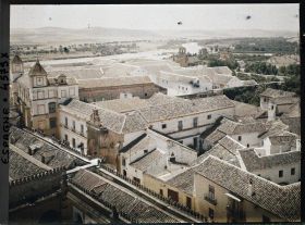 Image représentant Espagne, Cordoue, Panorama pris depuis le clocher de la Cathédrale ( au fond la Sierra Morena)