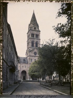 Image représentant France, Munster, Le Temple Protestant