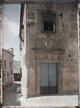 Image représentant Espagne, Tolède, Porte du Collège de Las Infantas