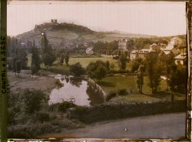 Image représentant Vue panoramique de la ville et du faubourg, prise de Bellevue