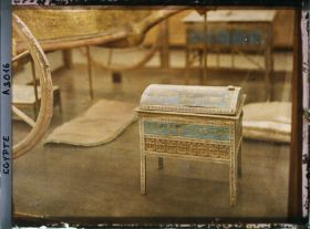 Image représentant Mobilier funéraire au musée égyptien du Caire