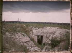 Image représentant France, Tranchées de Calonnes, Tranchée boche à la Côte de Senoux