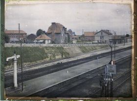 Image représentant France, Achiet, Une vue vers la Gare