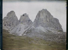 Image représentant Le massif du Langkofel (Langkofelgruppe, Gruppo del Sassolungo)