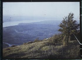 Image représentant France, Le Salève, Le Soir paysage du Gd Salève