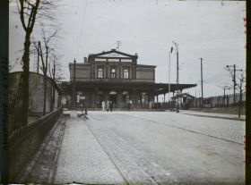 Image représentant Prusse, Düren, La Gare de Düren, façade
