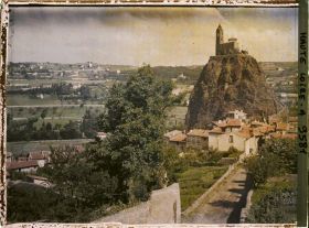 Image représentant Vue sur le rocher Saint-Michel pris depuis le mont Anis
