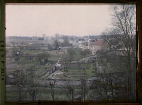 Image représentant Vue générale des cultures maraîchères de la vallée de la Nonette