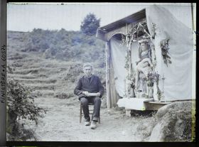 Image représentant Le reposoir de Notre-Dame de Pitié sur le parcours de la Grande Troménie