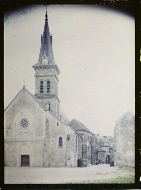 Image représentant France, Chevreuse, L'Eglise