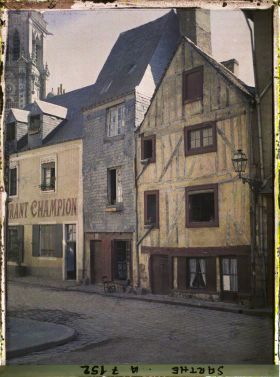 Image représentant La rue de la Porte Saine-Anne