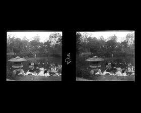 Image représentant Le jardin de la résidence du marquis Masayoshi Matsukata