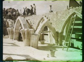 Image représentant France, Nomény, Les Cintres de la Voûte de l'Eglise