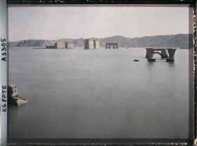 Image représentant Vue sur les parties visibles du site immergé