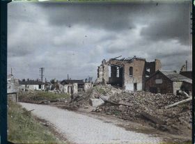 Image représentant France, Haisnes, Vue sur les ruines du Village