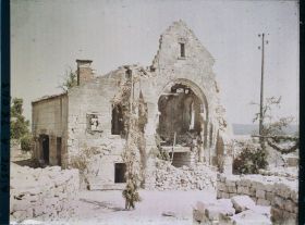 Image représentant France, Condé s/Aisne, Ruines d'une ancienne Abbaye