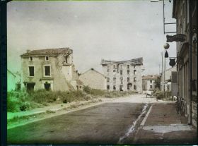 Image représentant France, Etain , Ruines rue Gaufin