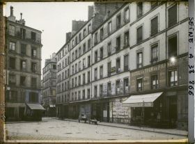 Image représentant La rue de la Corderie, depuis la rue Dupetit-Thouars