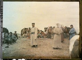 Image représentant Mongols sur la place du marché