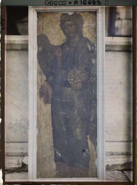 Image représentant Turquie, Mont Athos, Vatopédi, Icône de l'Archange Gabriel