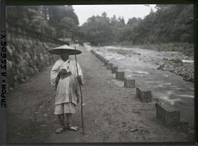 Image représentant Pèlerin sur les bords de la Daiya-gawa