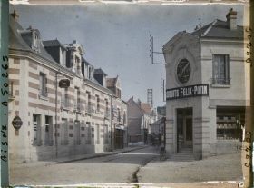 Image représentant France, Vailly, Grande rue vers l'Eglise