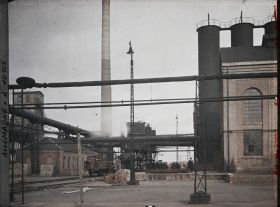 Image représentant Prusse, Ickern Vicktor, Une vue de l'usine atelier à Benzol