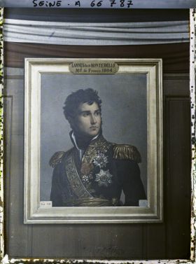 Image représentant L'hôtel des Invalides, portrait du maréchal Lannes par Julie Volpelière (d'après François Antoine Gérard)