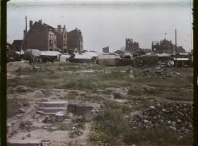 Image représentant France, Bailleul, La grande Place un jour de marché