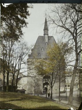 Image représentant Prusse, Aix-la-Chapelle, Tour de l'ancienne enceinte de la Ville