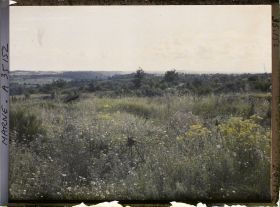 Image représentant France, Vienne le Château , Vue prise du même point dans la direction N.O à l'horizon, secteur de Champagne