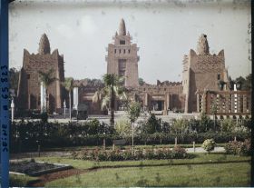 Image représentant L'Exposition Coloniale Internationale de 1931, le pavillon de l'AOF (Afrique occidentale française)