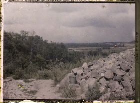 Image représentant France, Vue sur la plaine de Coucy, vue prise de la porte de Chauny