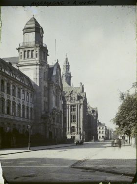 Image représentant Allemagne, Düsseldorf, Vue s/ le Stahlhof