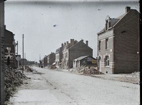 Image représentant France, La Bassée, Reconstructions rue Blanche