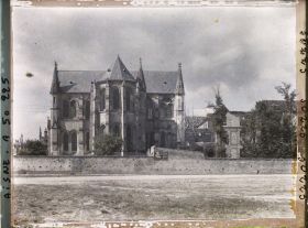 Image représentant France, Soissons, Abside de St Léger