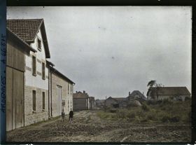 Image représentant France, Challerange Hte 380 h, Rue de Brécy et entrée de Challerange par la dite route