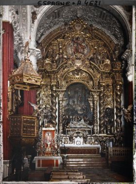 Image représentant Espagne, Séville, Intérieur de l'Eglise de la Charité