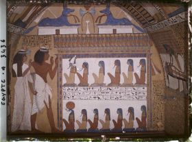 Image représentant Intérieur du tombeau de Sennedgem à Deir el-Médineh