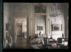 Image représentant Le petit salon du château de Voisins