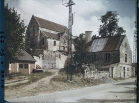Image représentant France, Missy s/ Aisne, Eglise, façade Sud Ouest