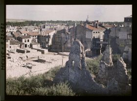 Image représentant France, Verdun, Panorama de la Ville vers le Sud