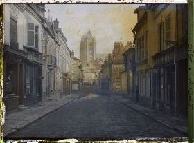 Image représentant France, Noyon, Rue de Paris