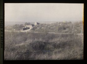 Image représentant Meuse, Douaumont, Emplacement de la ferme de Thiaumont et vue Gle sur les abords et la tranchée des baïonnettes