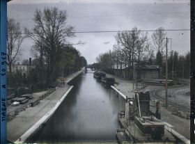 Image représentant France, Reims, Le Canal de la Marne à l'Aisne