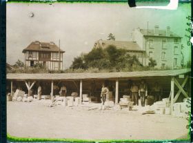 Image représentant France, Nomény, Les tailleurs de pierres de l'Eglise